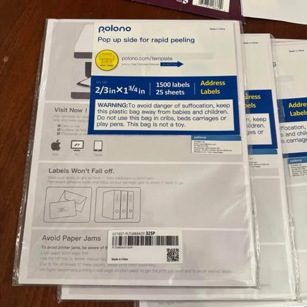 Label Stickers Address Labels Lot